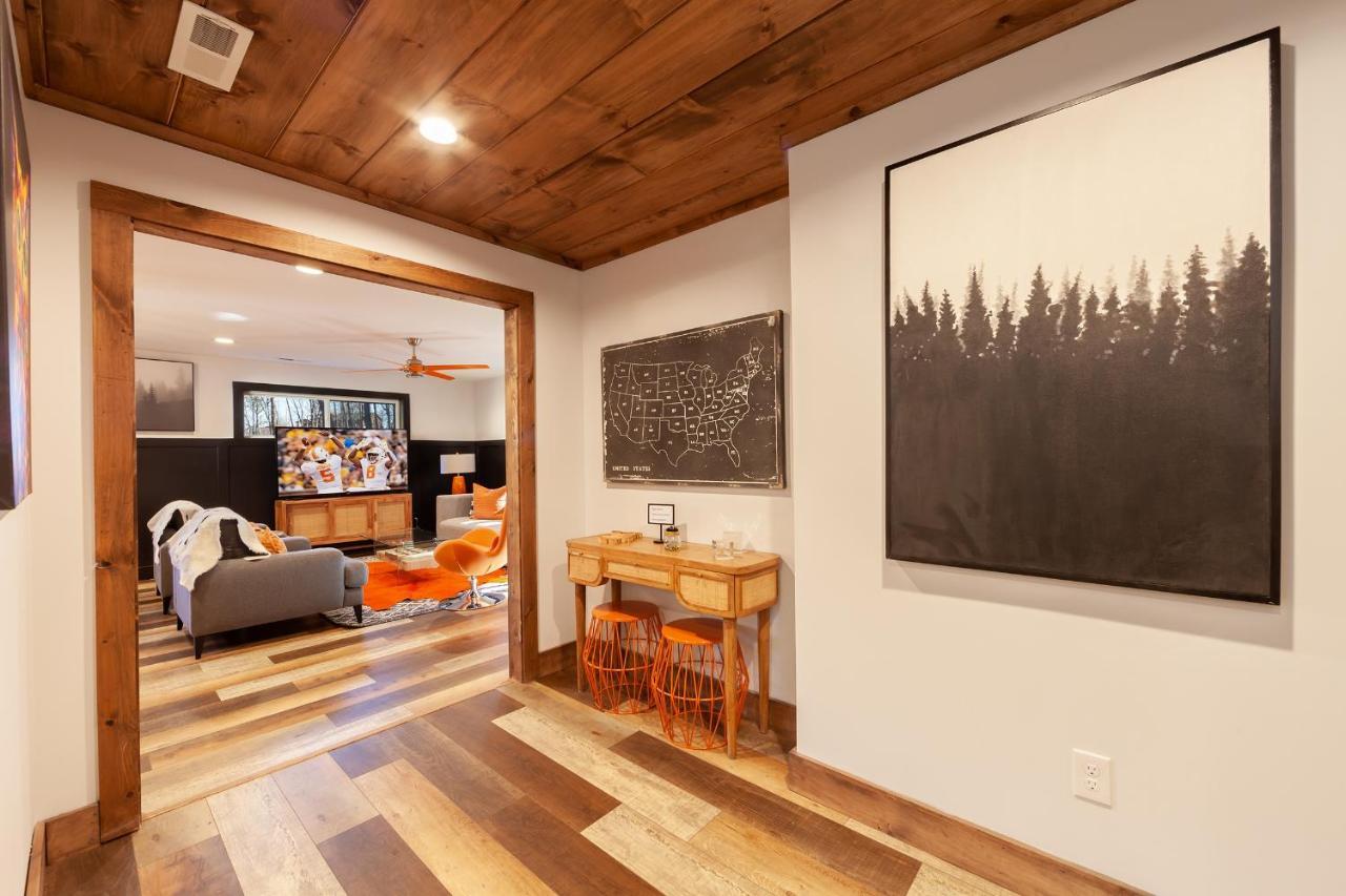 Night Owl Cabin Villa แกตลิงเบิร์ก ภายนอก รูปภาพ